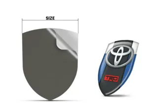 Toyota Personalized Logo Stickers Look Max Resilient Pro